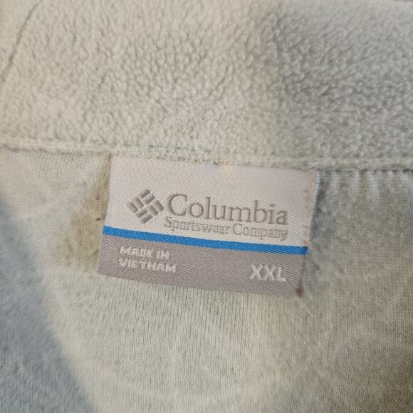 Columbia Pullover Sweater Women Gray Long Sleeve 1/4 Zip Size XXL Soft Warm - Picture 5 of 7